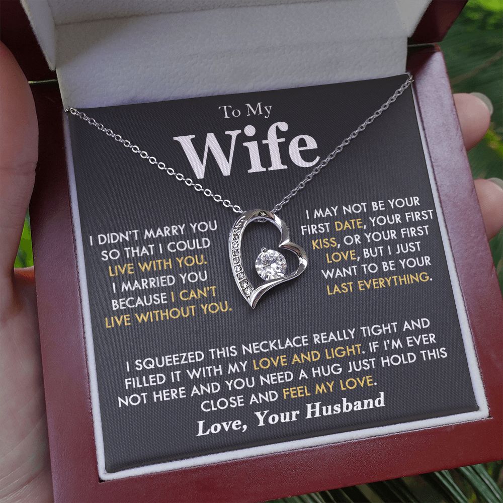 To My Wife - Forever Love Necklace