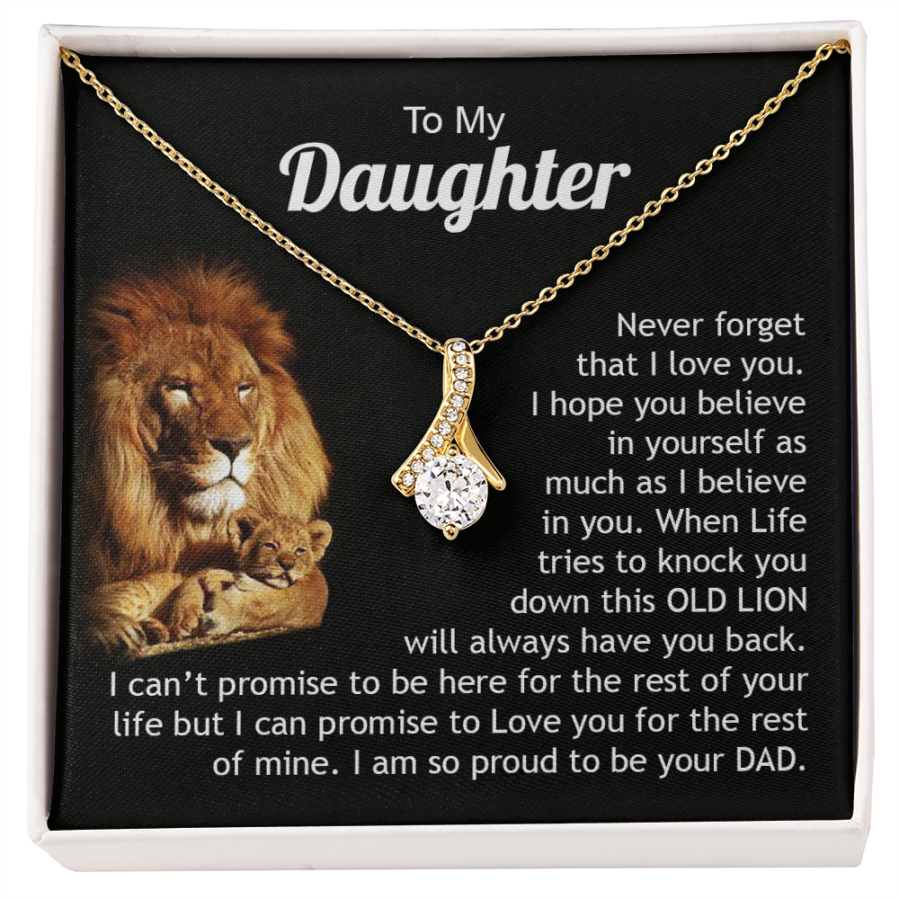 To My Daughter - Alluring Beauty Necklace