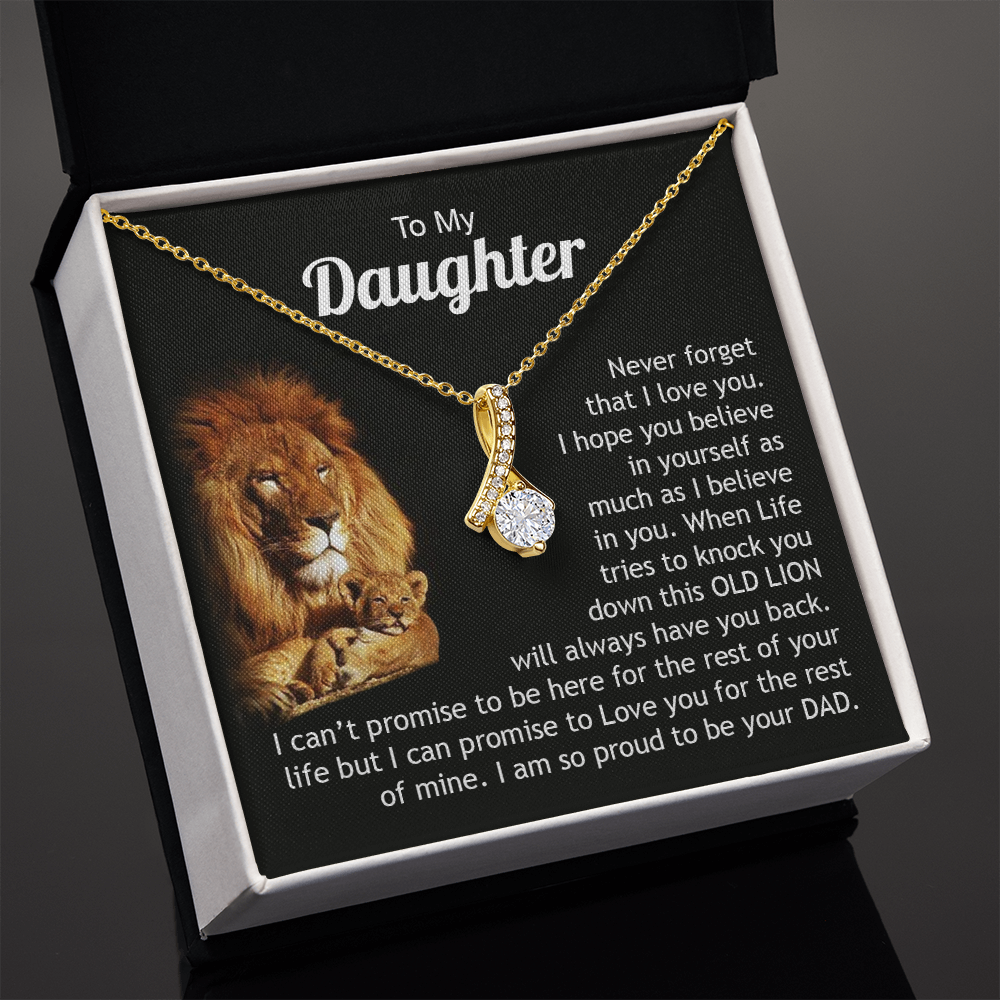 To My Daughter - Alluring Beauty Necklace