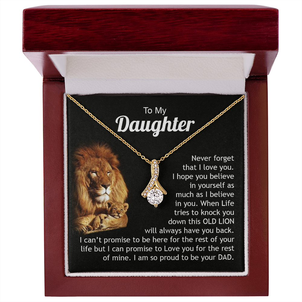 To My Daughter - Alluring Beauty Necklace
