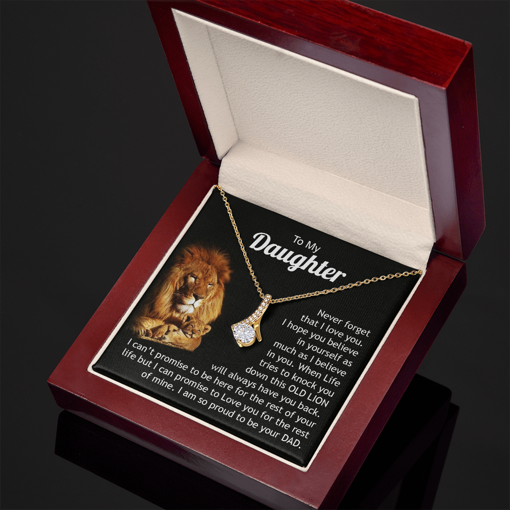 To My Daughter - Alluring Beauty Necklace