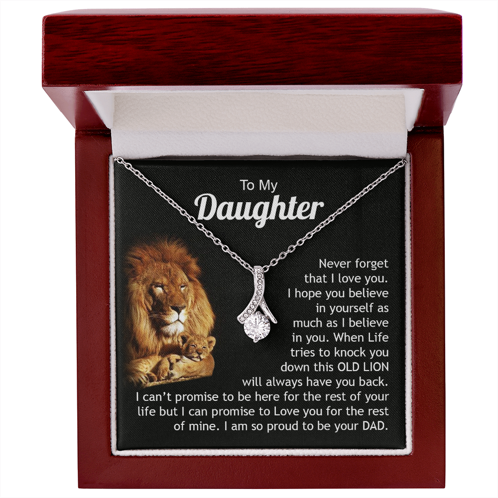 To My Daughter - Alluring Beauty Necklace