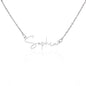 To My Granddaughter - Signature Name Necklace