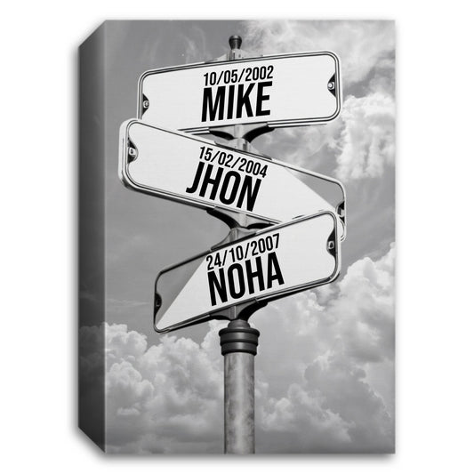 Deluxe Portrait Canvas 1.5in Frame