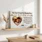 Custom Photo Soulmate Anniversary Wall Art
