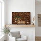 Personalized Couple Wall Art with Romantic Message