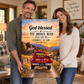 "God Bless The Broken Road," Personalized Couple Canvas Wall Art