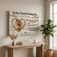 Personalized Missing Piece Couple Canvas, Custom Photo Anniversary Wall Art, Rustic Love Story Gift for Couples