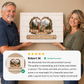Personalized Husband Wife Deer Wall Art