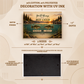 Rustic Fishing Cabin Wall Art