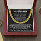 To My Husband - I Love You More Than You Ever Know - Cuban Link Chain