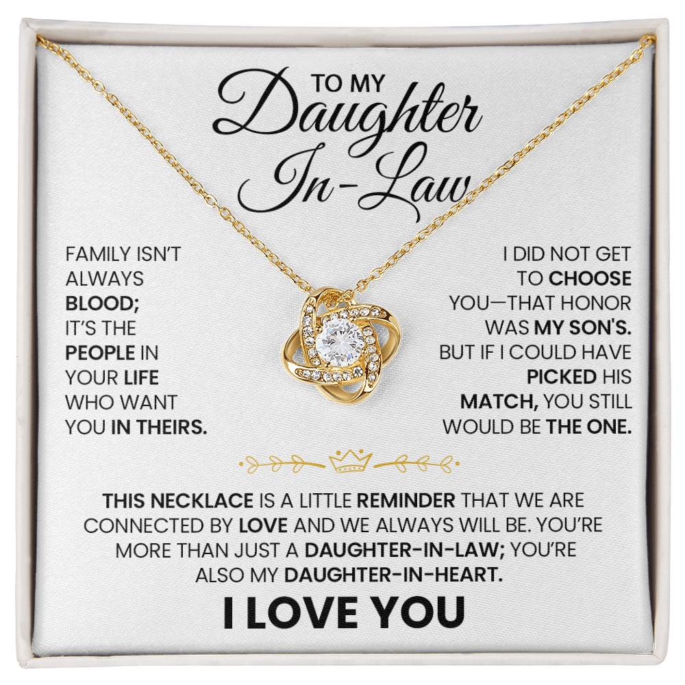 To My Daughter In Law | We Are Connected By Love| Alluring Beauty Necklace