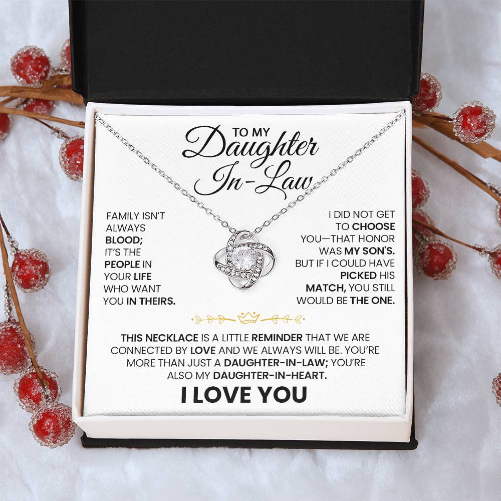 To My Daughter In Law | We Are Connected By Love| Alluring Beauty Necklace