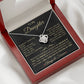 Beautiful Gift for Daughter "I Will Love You Always & Forever" Necklace