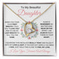 To My Daughter "When You Took Your First Breath" - Forever Love Necklace