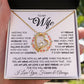 Gift For Wife "Meeting You Was Fate..." | Forever Love Necklace