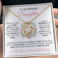 To My Daughter "When You Took Your First Breath" - Forever Love Necklace