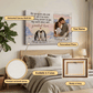 Personalized Penguin Couple Canvas, Custom Photo Love Wall Art, Always My Penguin Romantic Anniversary Gift