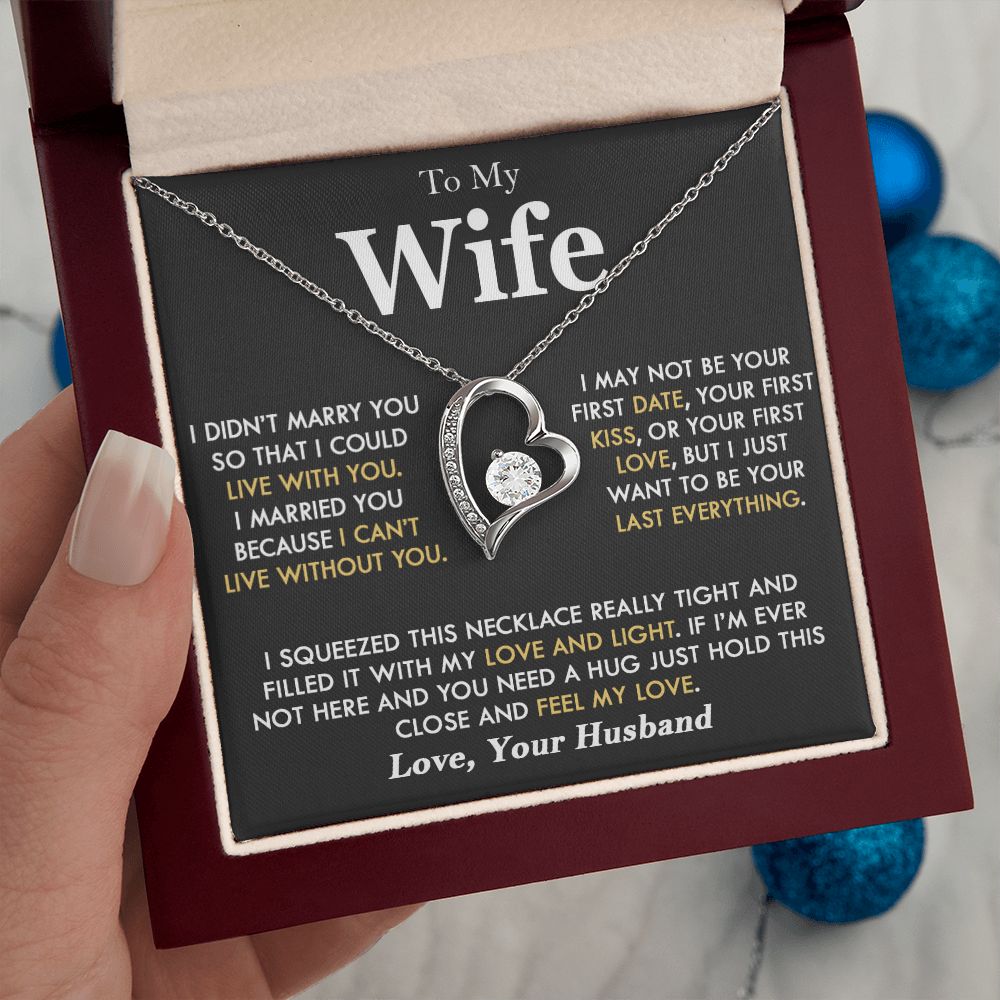 To My Wife - Forever Love Necklace - WF001