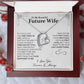 To My Beautiful Future Wife - Forever Love Necklace