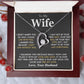 To My Wife - Forever Love Necklace - WF001