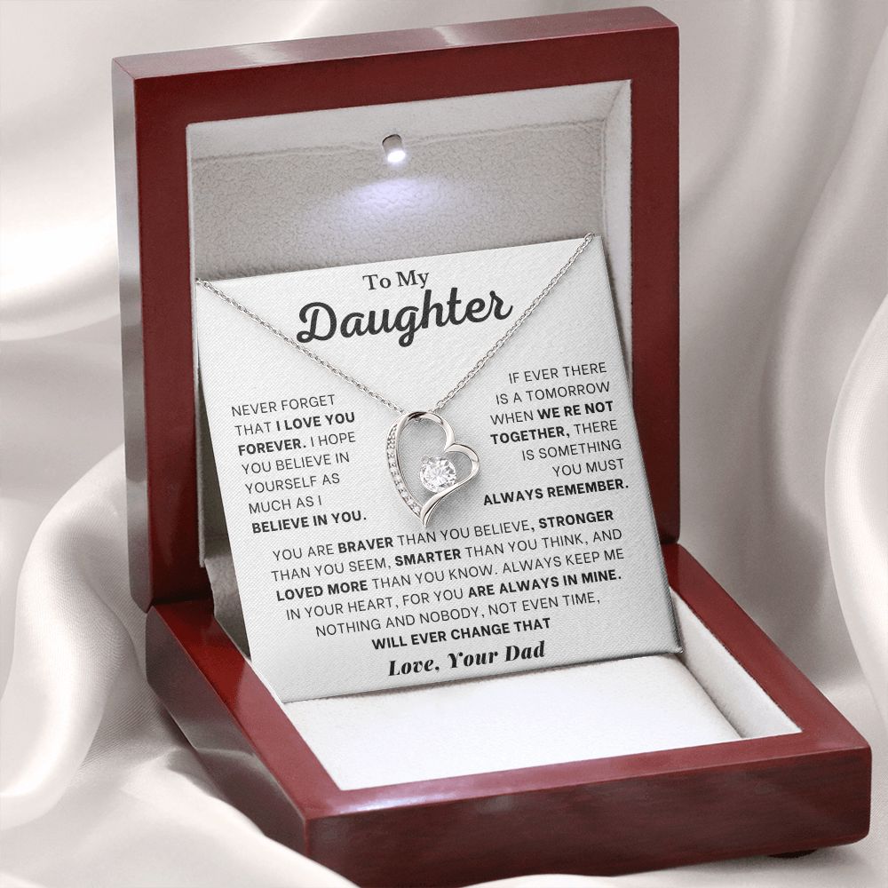 [ALMOST SOLD OUT] To My Daughter - Forever Love Necklace - DD001