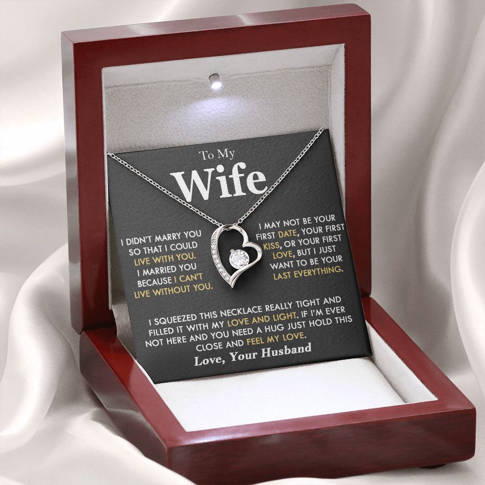 To My Wife - Forever Love Necklace - WF001