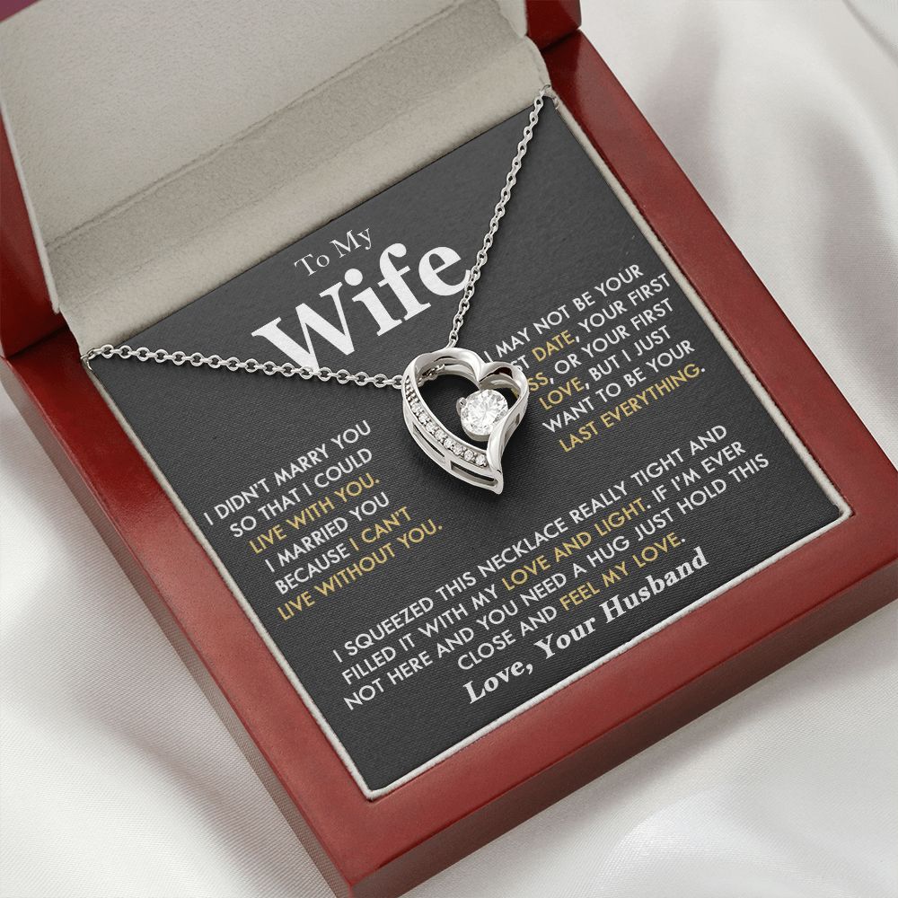 To My Wife - Forever Love Necklace - WF001