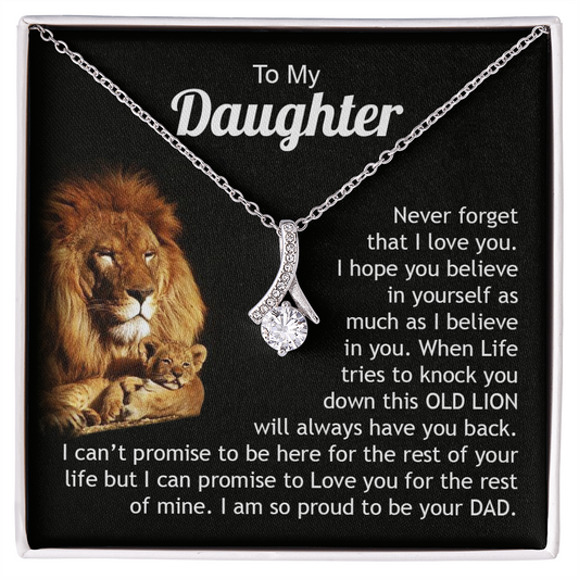 To My Daughter - Alluring Beauty Necklace