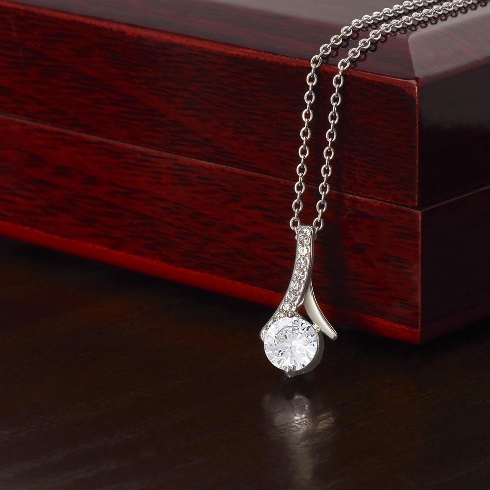 To My Bonus Daughter - Alluring Beauty Necklace