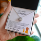 To My Beautiful Daughter - Love Knot Necklace