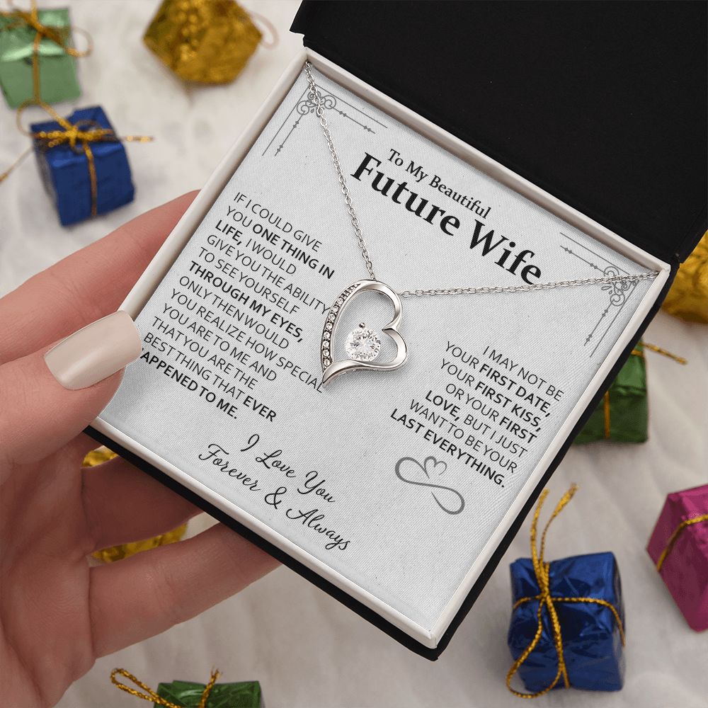 To My Beautiful Future Wife - Forever Love Necklace